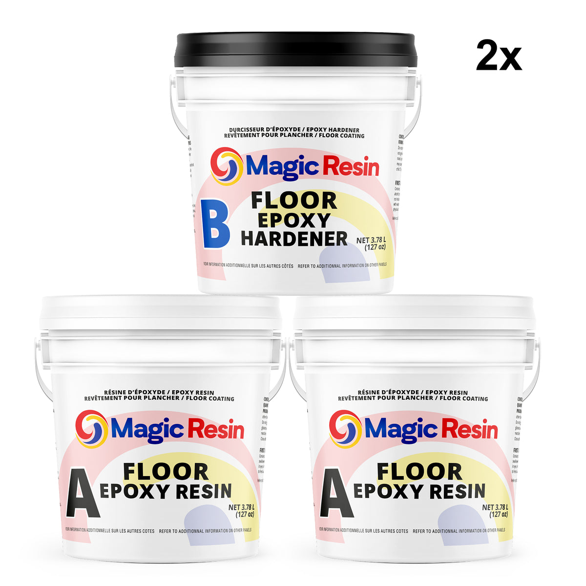 Clear  Floor Epoxy Resin for Garages, Basements, Warehouses, Retail S – Magic  Resin USA