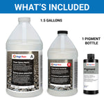 Light Gray | Floor Epoxy Resin for Garages, Basements, Warehouses, Retail Stores | Choose Size