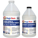 1.5 Gallon (5.7 L) | 2" Deep Pour, Casting & Art | Clear Epoxy Resin Kit | Free Shipping - Magic Resin USA