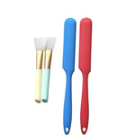 2 x Silicone Stir Sticks & 2 x Silicone Brushes | Great for Epoxy Resin Mixing | Non-Stick - Magic Resin USA
