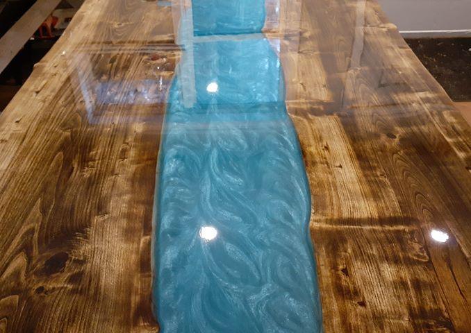 Deep Pour Epoxy Resin for River Table | 1.5 Gallon (5.7 L) | 4'' Deep Pour, Casting & Art Epoxy Resin Kit | Low VOC & Low Odor | for River Tables, Dee