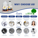 1 Gallon | Table Top & Art Clear Coating Epoxy Resin Kit | Free Express Shipping - Magic Resin USA