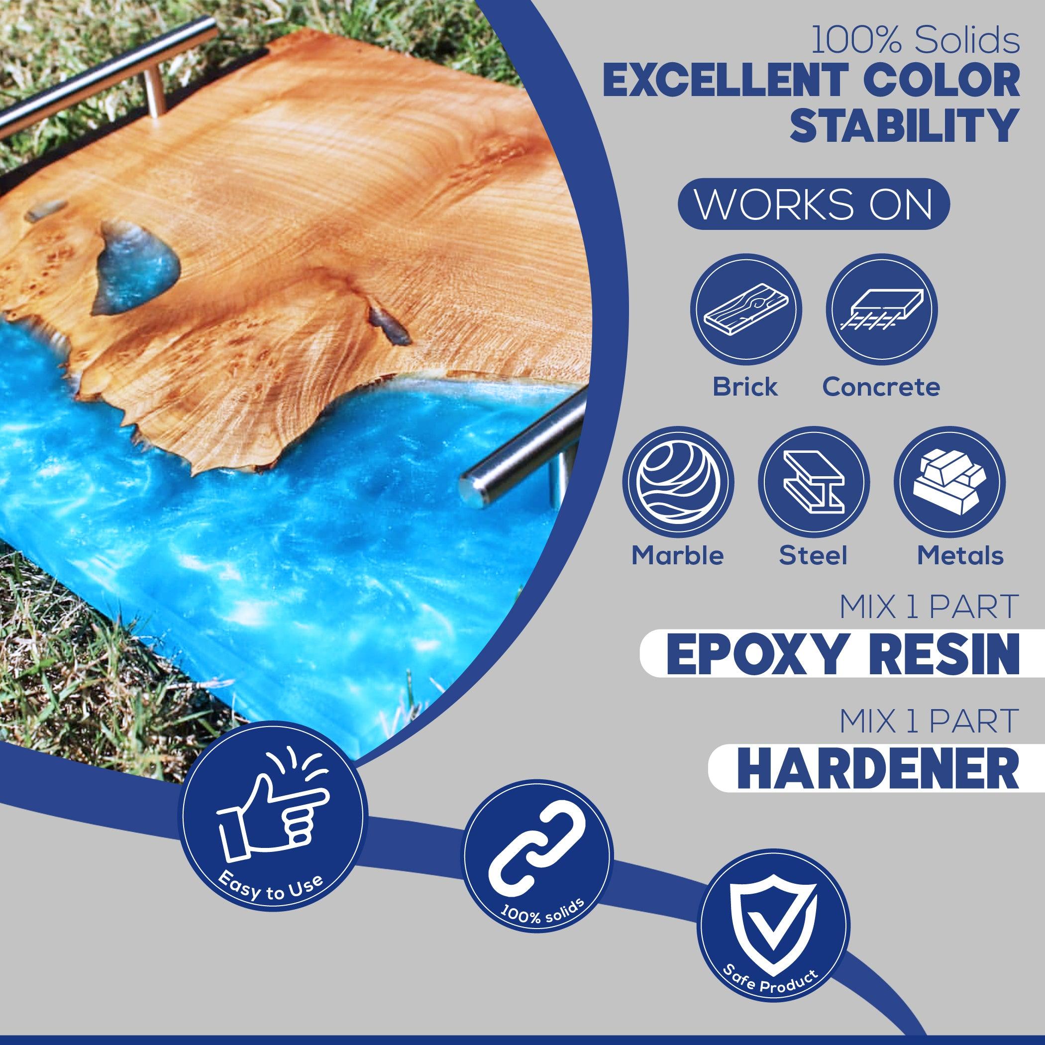 32 oz (946 ml) | Table Top & Art Clear Coating Epoxy Resin Kit | Free Shipping - Magic Resin USA