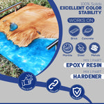 1 Gallon | Table Top & Art Clear Coating Epoxy Resin Kit | Free Express Shipping - Magic Resin USA
