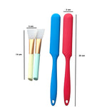 2 x Silicone Stir Sticks & 2 x Silicone Brushes | Great for Epoxy Resin Mixing | Non-Stick - Magic Resin USA